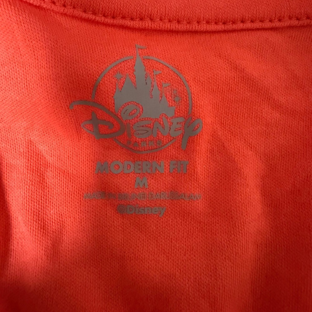 New Disney Men Orang Logo Polo Shirt Mickey Mouse Golf breathable Halloween Med - Picture 5 of 7